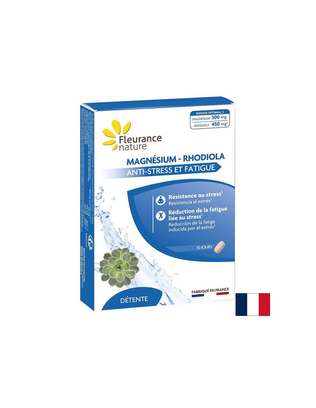 Relaxarea sistemului nervos - magneziu + rădăcină de aur, 30 comprimate