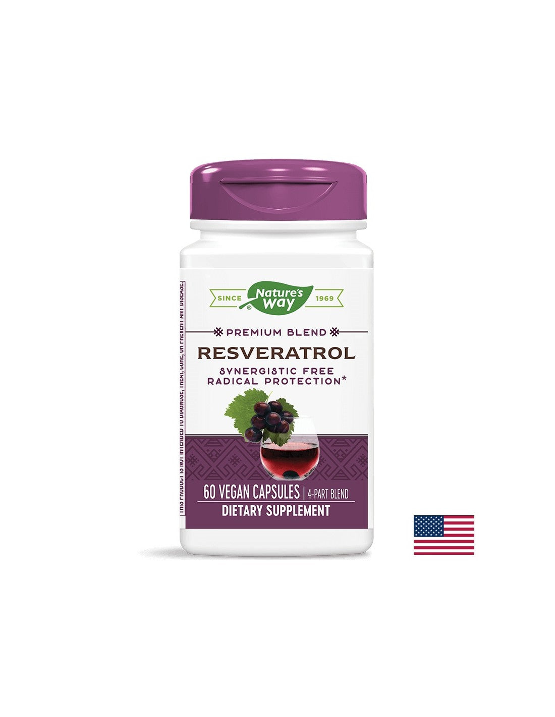 Resveratrol 325 mg - 60 capsule