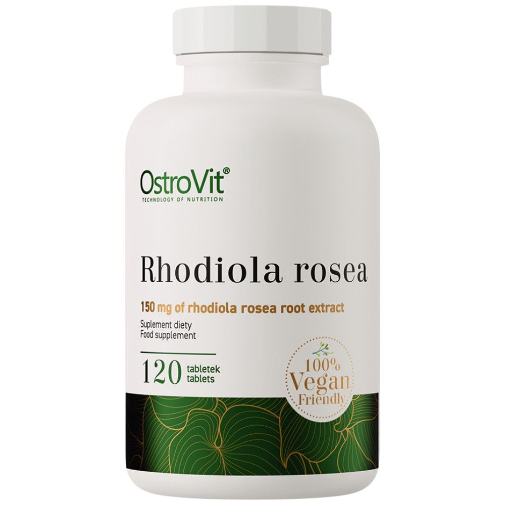 Rhodiola Rosea 150 mg / Vege - 120 Tablete