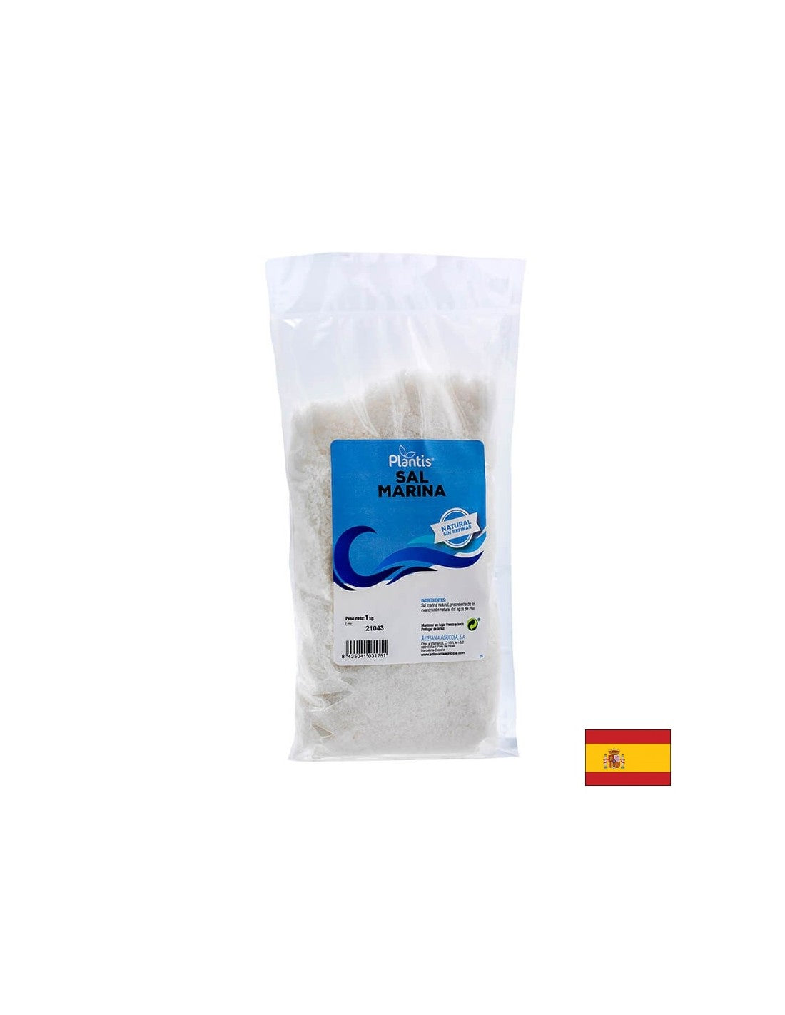 Sare de mare naturala - Sal Marina Plantis®, 1 kg