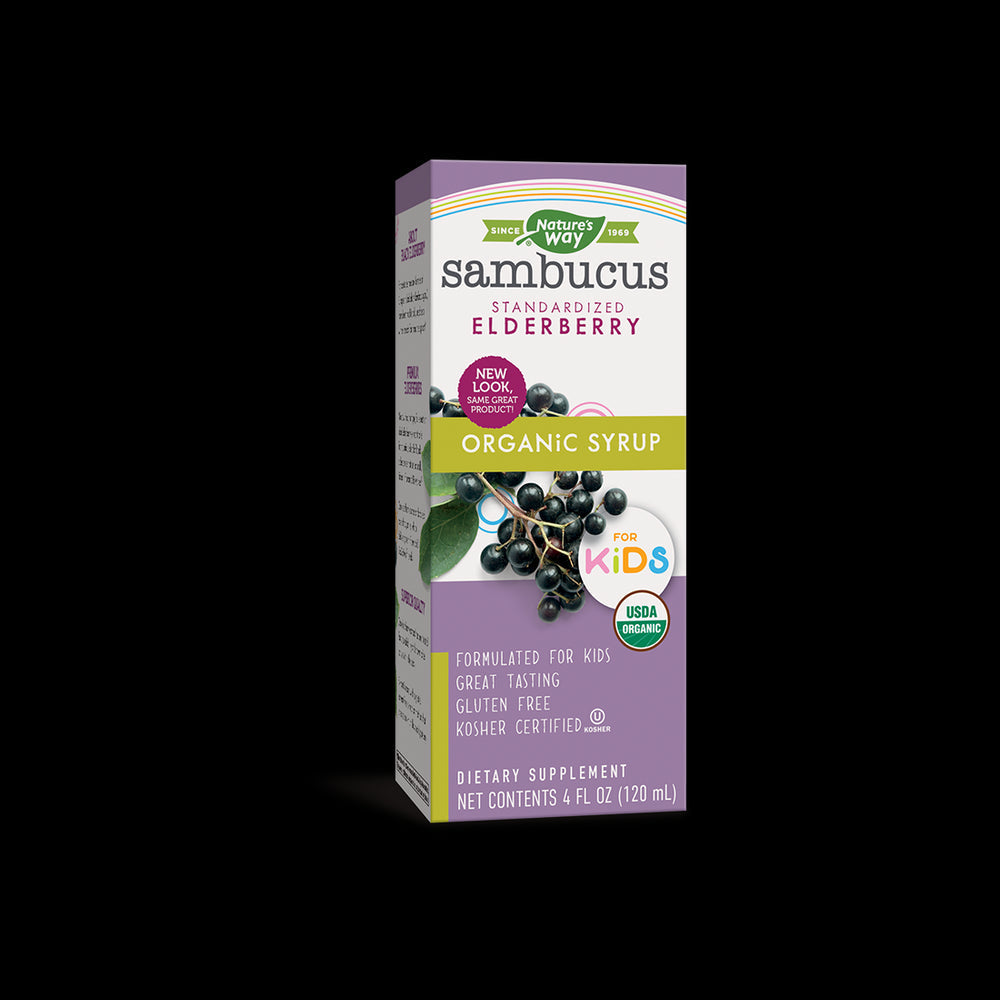 Sirop organic Sambucus pentru copii x 120 ml Nature's Way