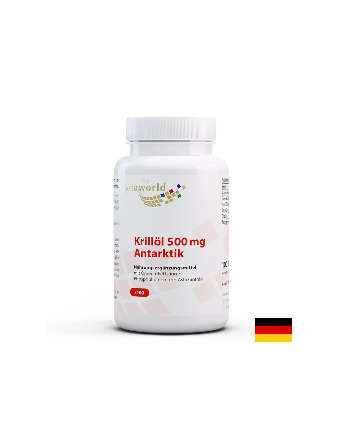 Sistemul cardiovascular - Krill antarctic, 500 mg x 100 capsule