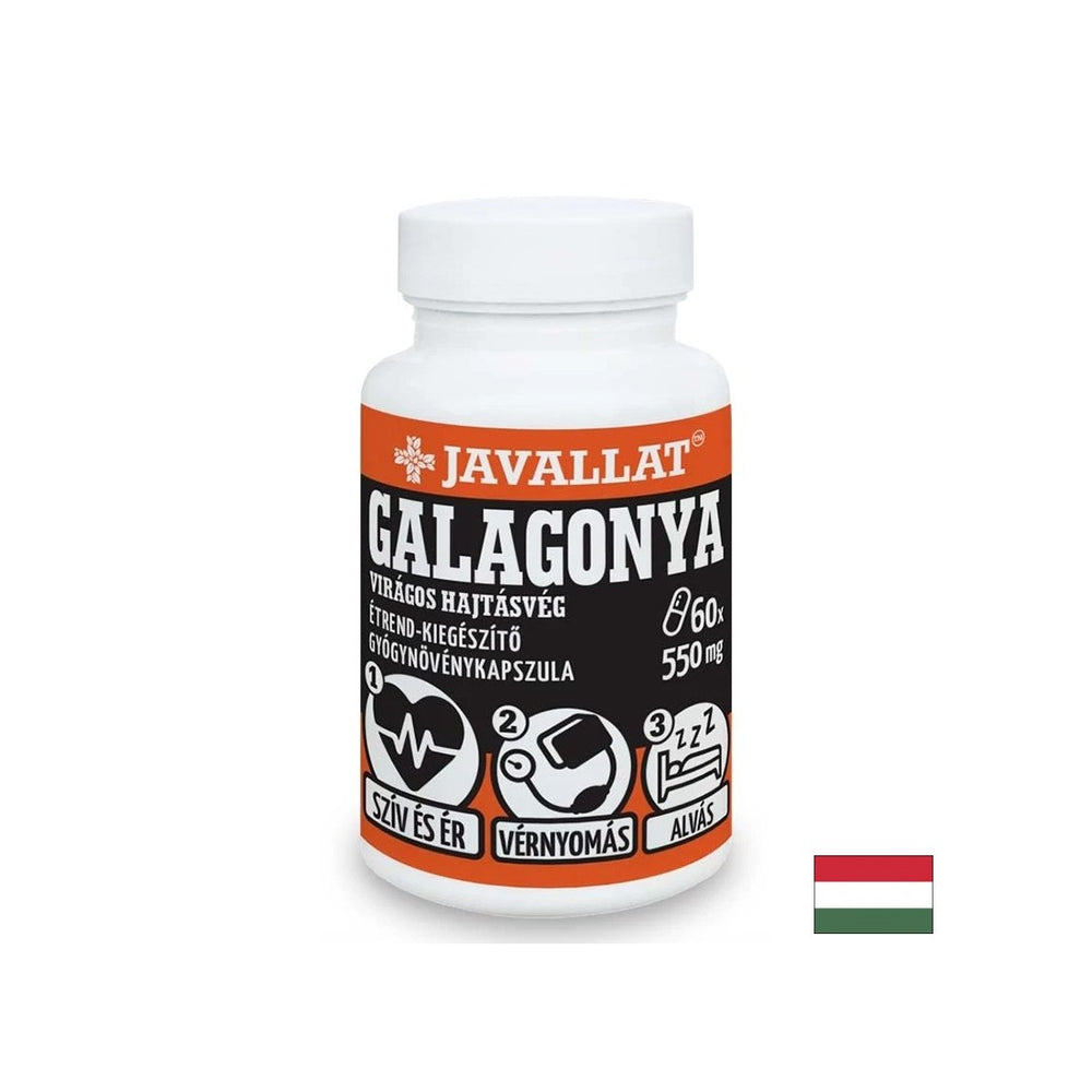 Sistem cardiovascular - Păducel (frunze și flori), 550 mg x 60 capsule