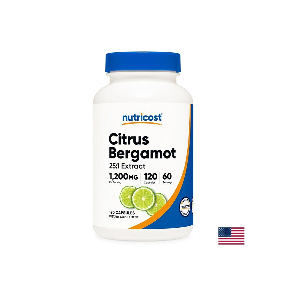 Sănătate cardiovasculară - Bergamotă (extract de fructe), 600 mg x 120 capsule