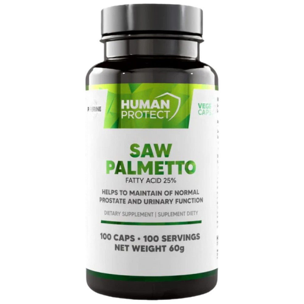 Saw Palmetto 500mg | cu 25% Saponine - 100 capsule
