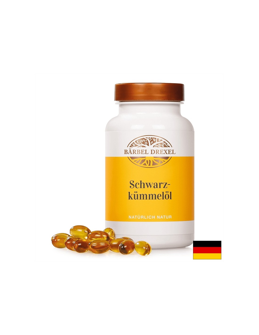 Schwarzkümmelöl/ Chimen negru/ulei/, 190 capsule Bärbel Drexel