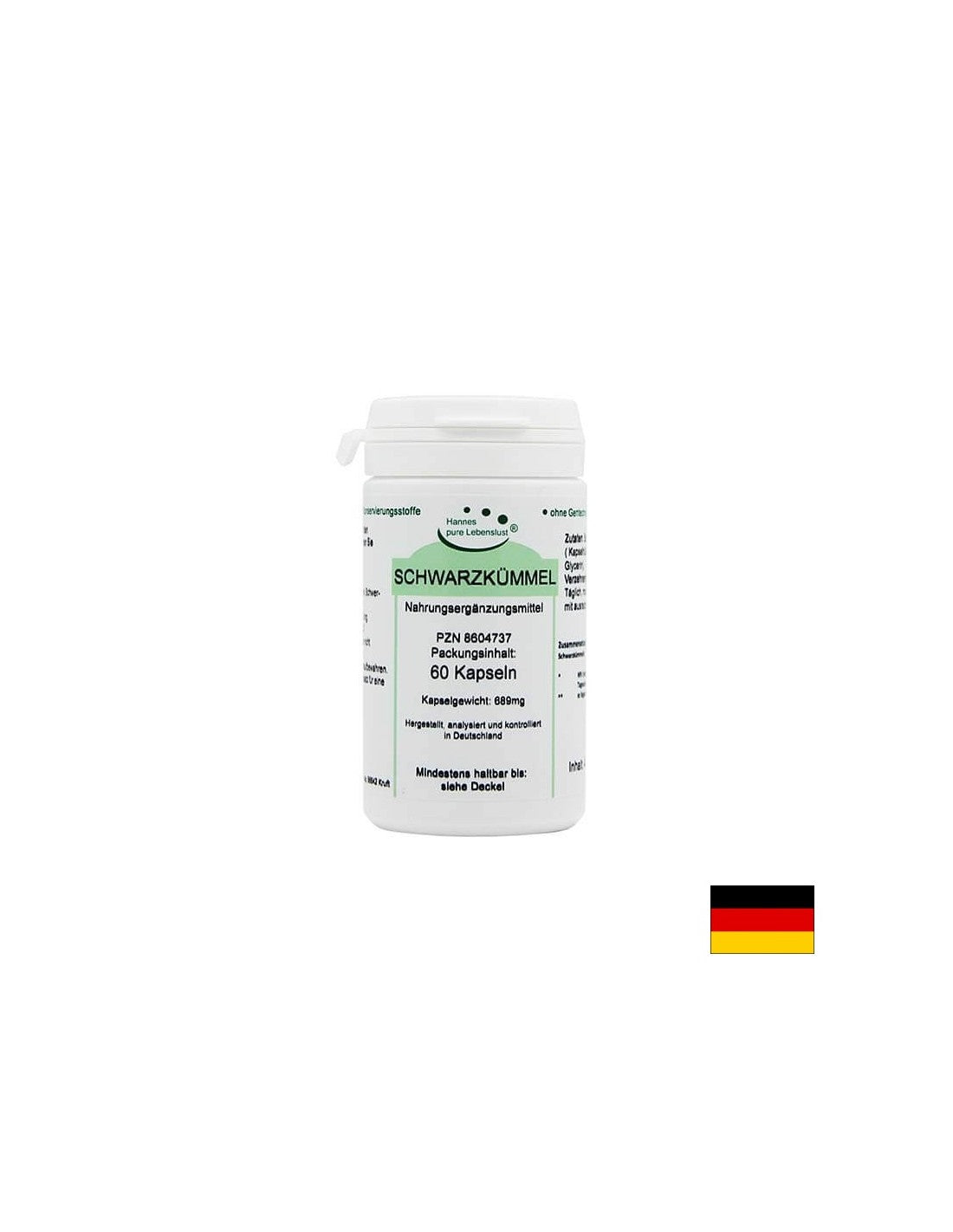 Schwarzkümmel / Black cumin, 60 capsules El Compra - Nutra Best Europe