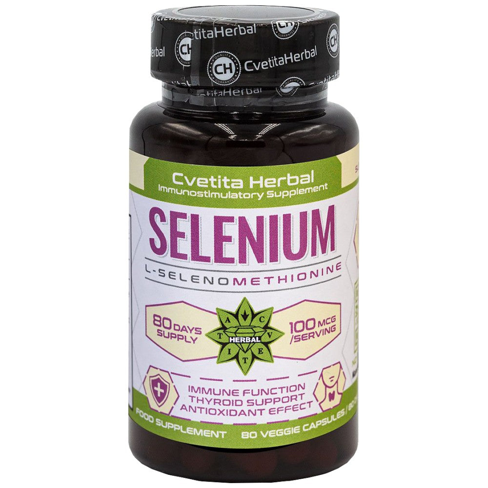 Seleniu 100 mcg 80 capsule