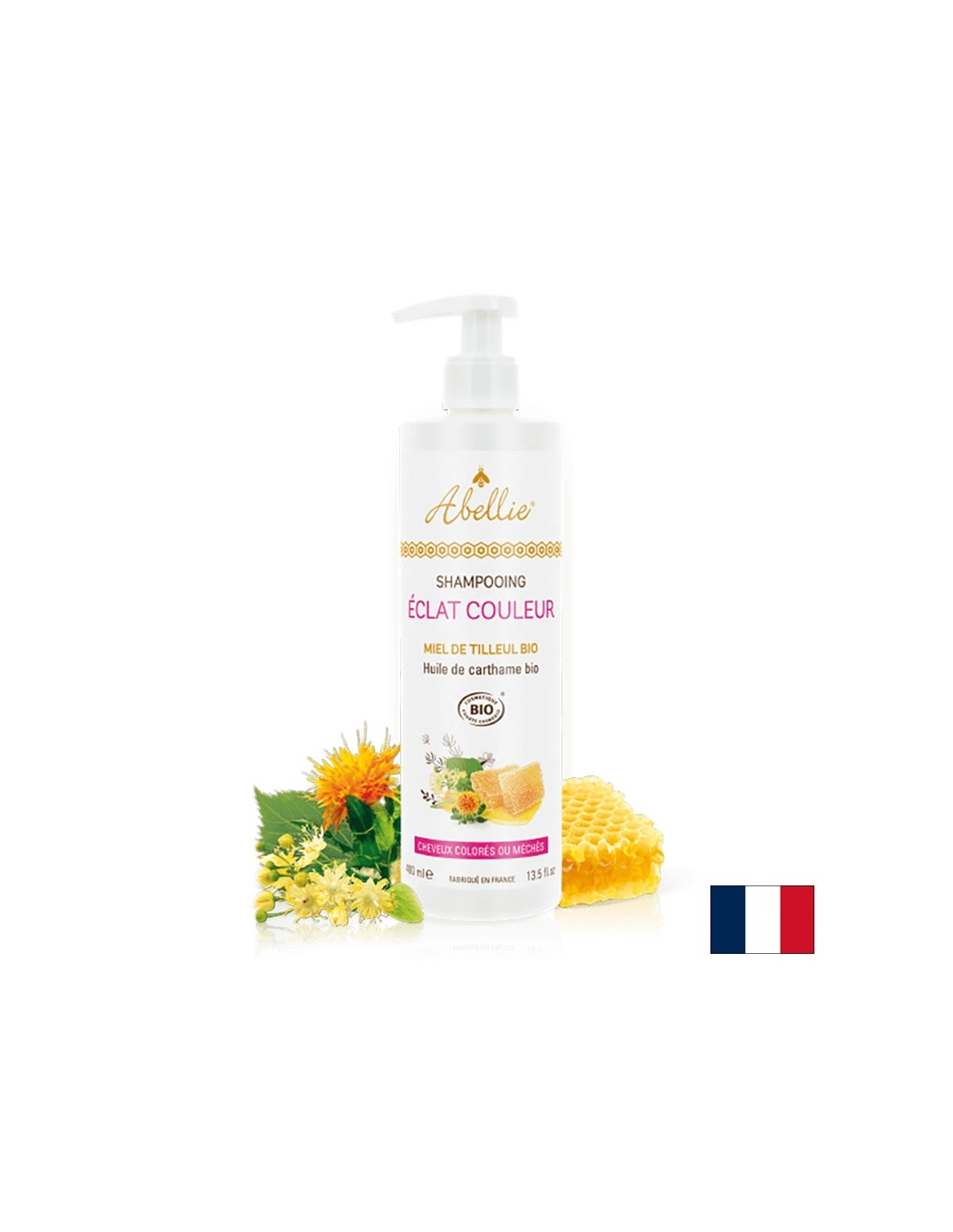 Șampon pentru păr vopsit cu ulei de șofran și miere, 400 ml
