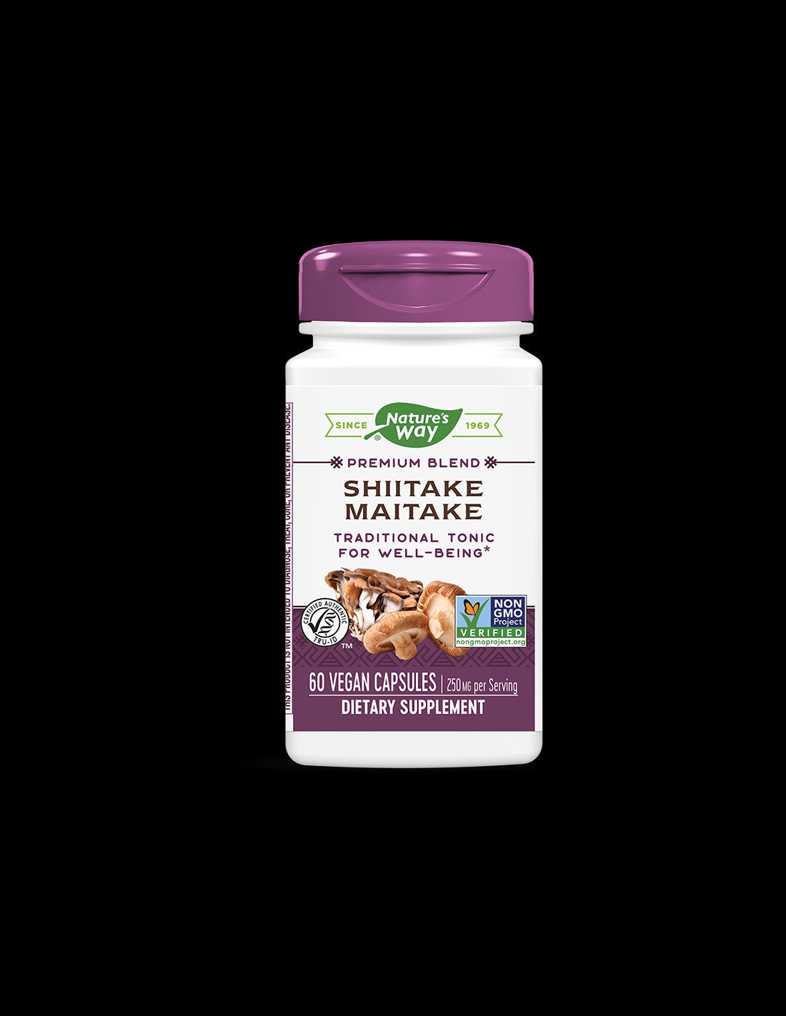 Shiitake & Maitake 250 mg - 60 capsule