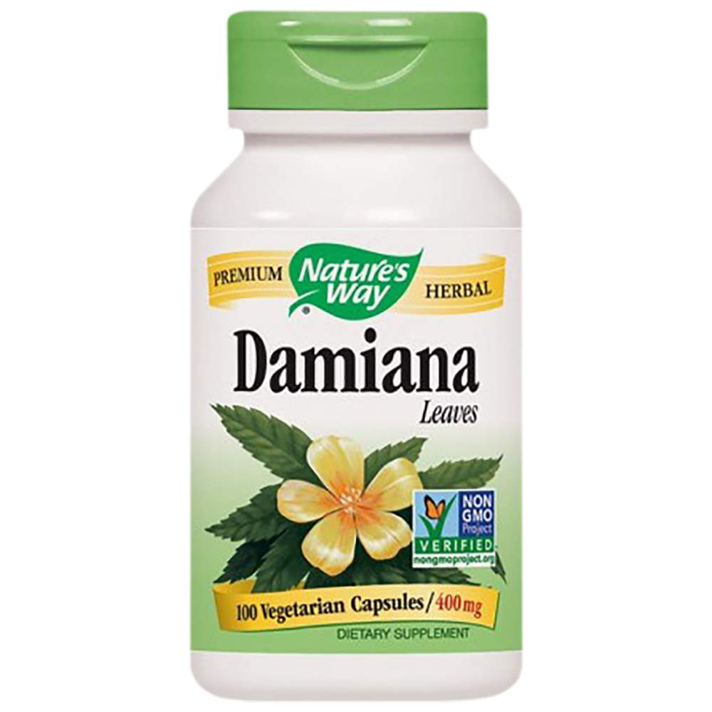 Damiana Leaves - 100 capsule