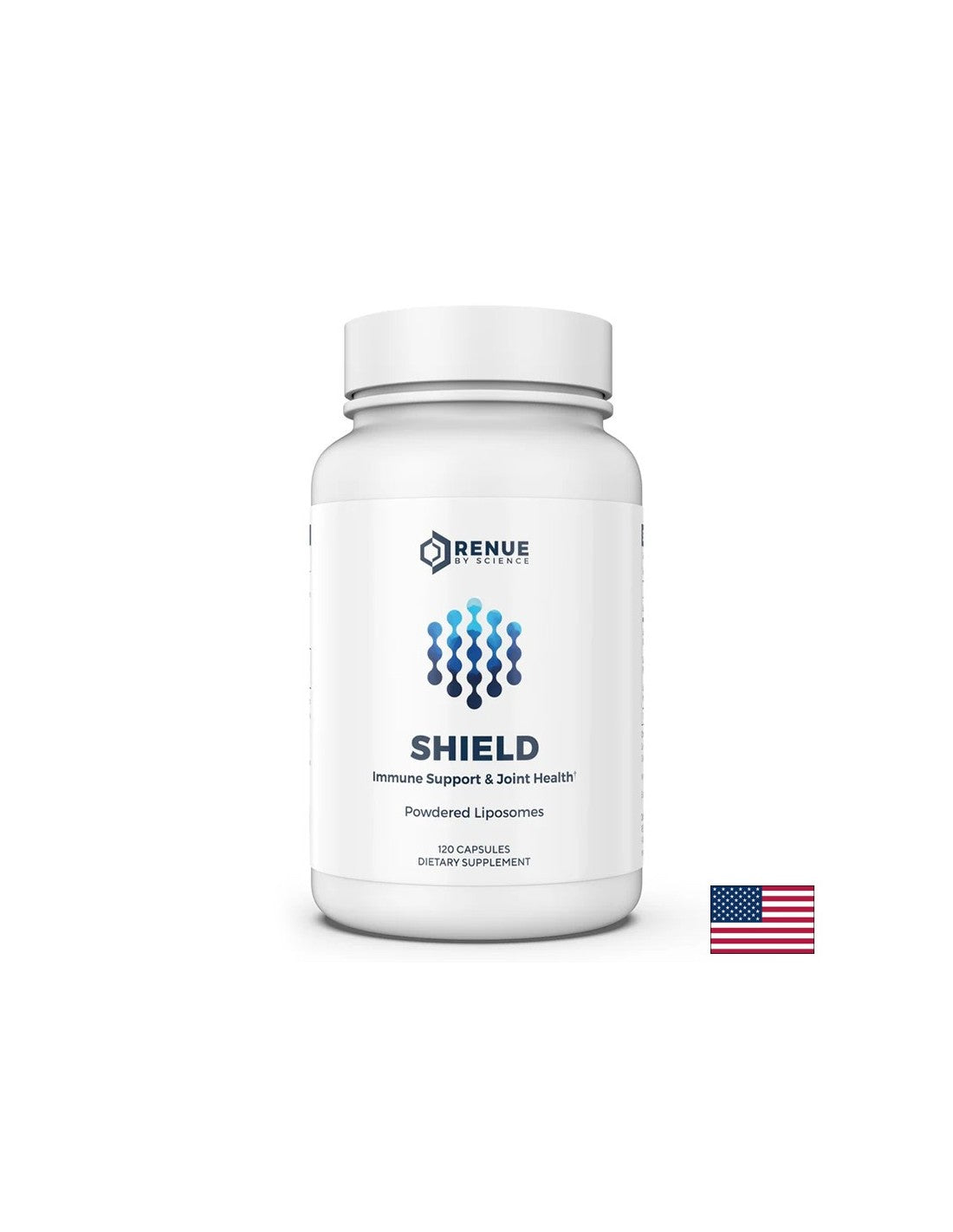 Protecție NAD+ – Formula Lipozomală SHIELD - Îngrijire a Sistemului Imunitar și a Articulațiilor, 120 de Capsule pentru 2 Luni de Utilizare