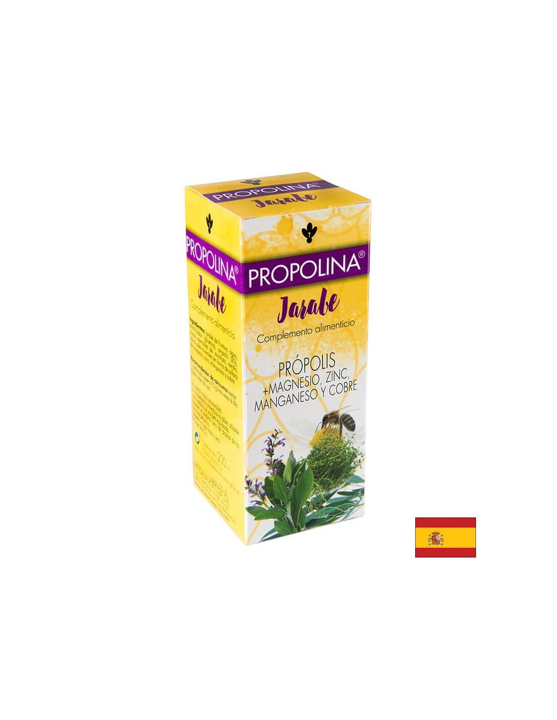 Sirop Propolina® (cu propolis, magneziu, zinc, mangan si cupru), 200 ml