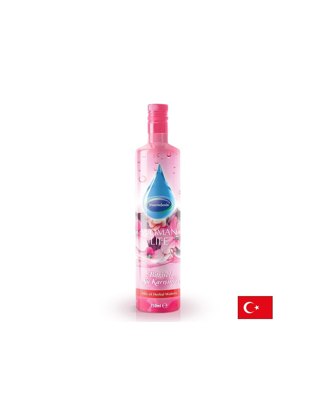 Apă aromatică din plante pentru femei – sănătate hormonală, 750 ml, 15 doze