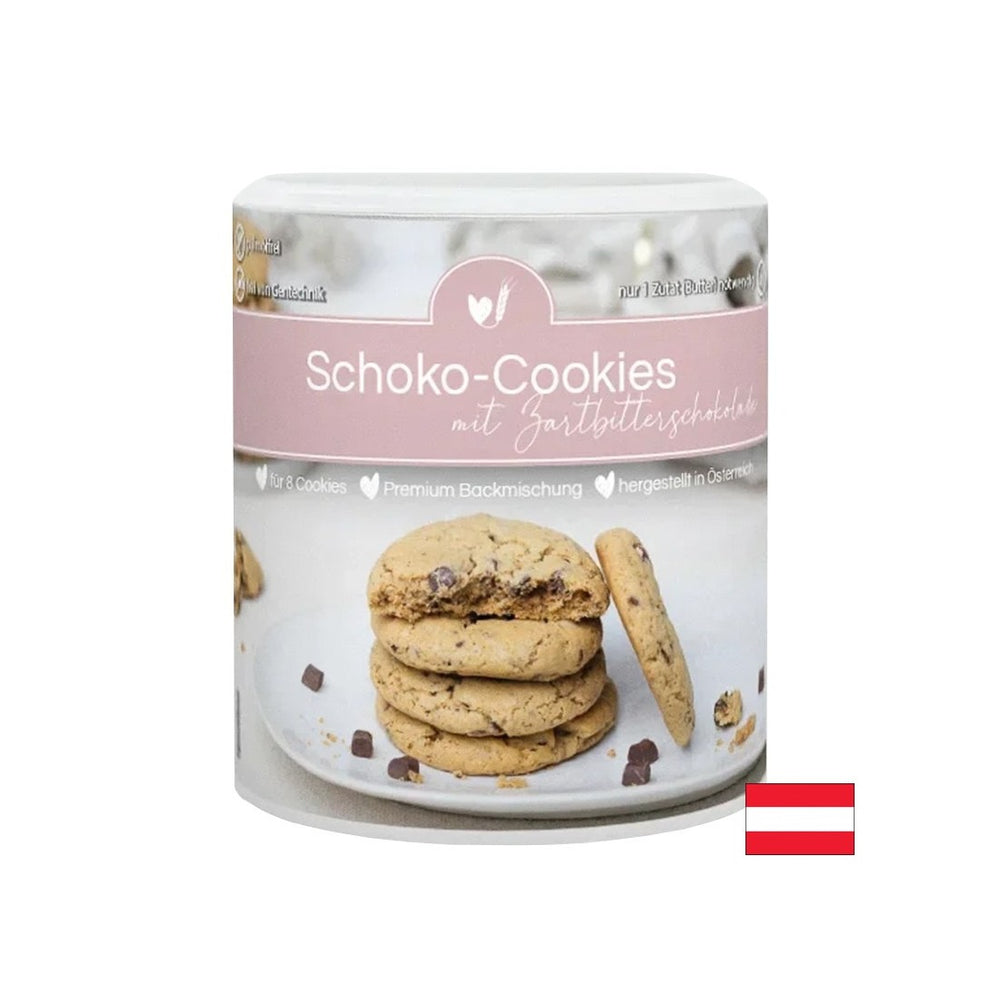 Mix pentru copt fursecuri cu ciocolată și ciocolată neagră, 327 g