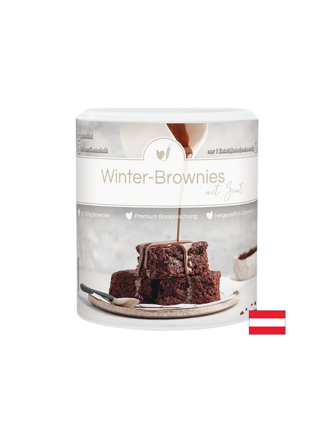 Mix de copt pentru brownies de iarnă cu scorțișoară, 358 g
