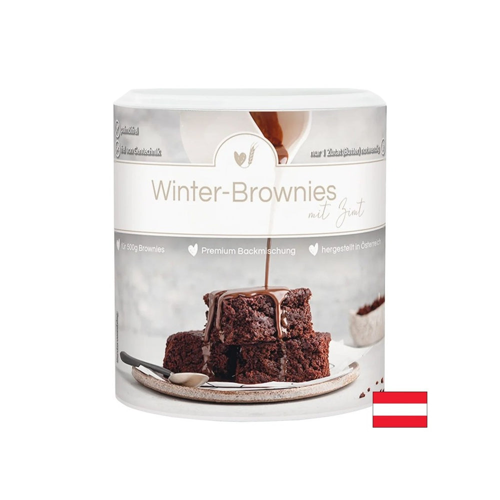 Mix de copt pentru brownies de iarnă cu scorțișoară, 358 g