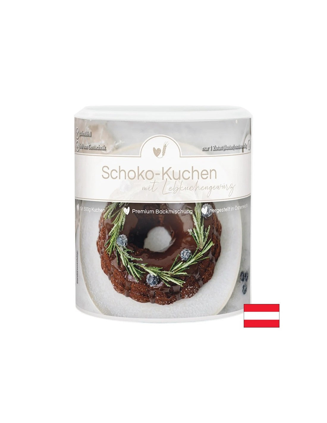 Chocolate cake mix with spices, 321 g - Nutra Best Europe