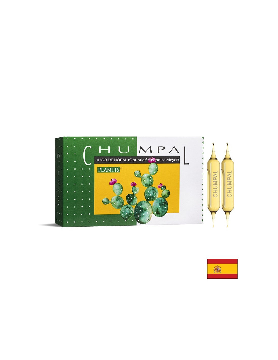 Nopal cactus juice - Nopal Plantis, 20 ampoules x 10 ml Artesania - Nutra Best Europe