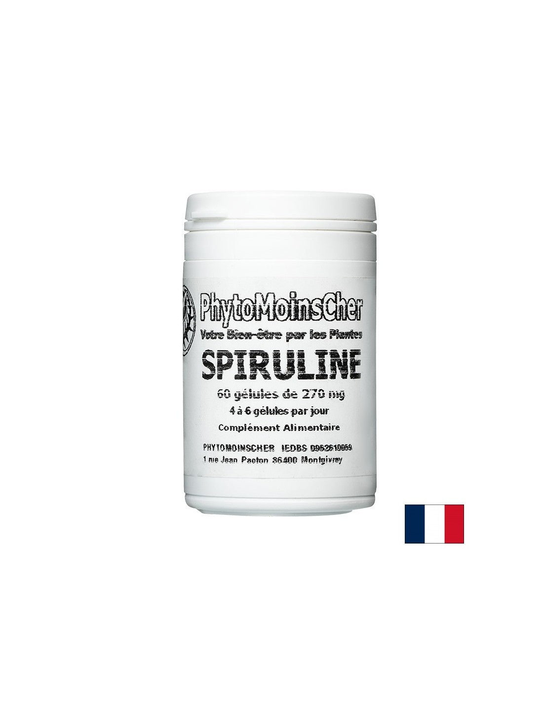 Energie și imunitate - Spirulină, 270 mg x 60 capsule