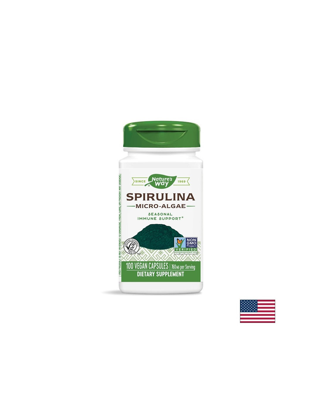 Spirulina 380 mg - 100 capsule