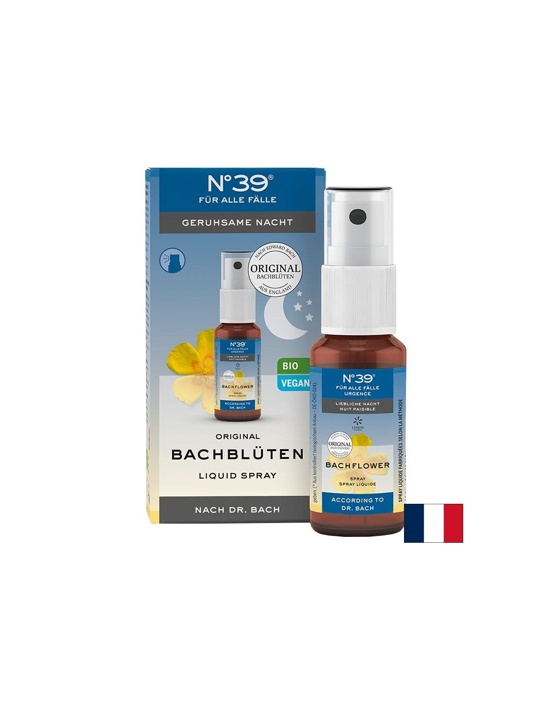 Spray Dr. Bach - N°39 Noapte buna, 20 ml Lemon Pharma