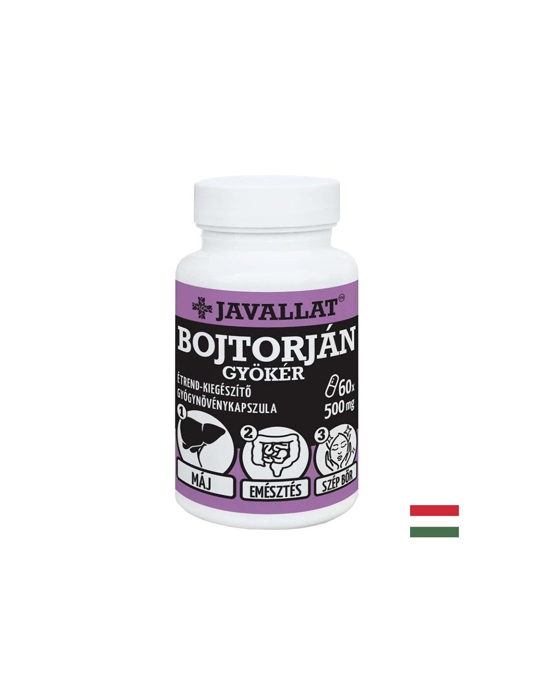 Sănătate gastrointestinală - Agrimonie (frunze), 500 mg x 60 capsule