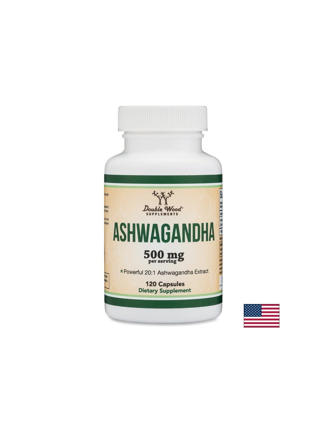 Ashwagandha - pentru stres, oboseală, anxietate, 250 mg, 120 capsule pentru 2 sau 4 luni de aport