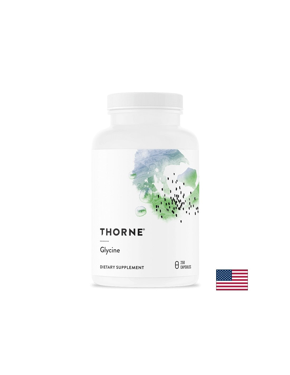 Stres și bună dispoziție - Glicină (Glycine), 500 mg x 250 capsule