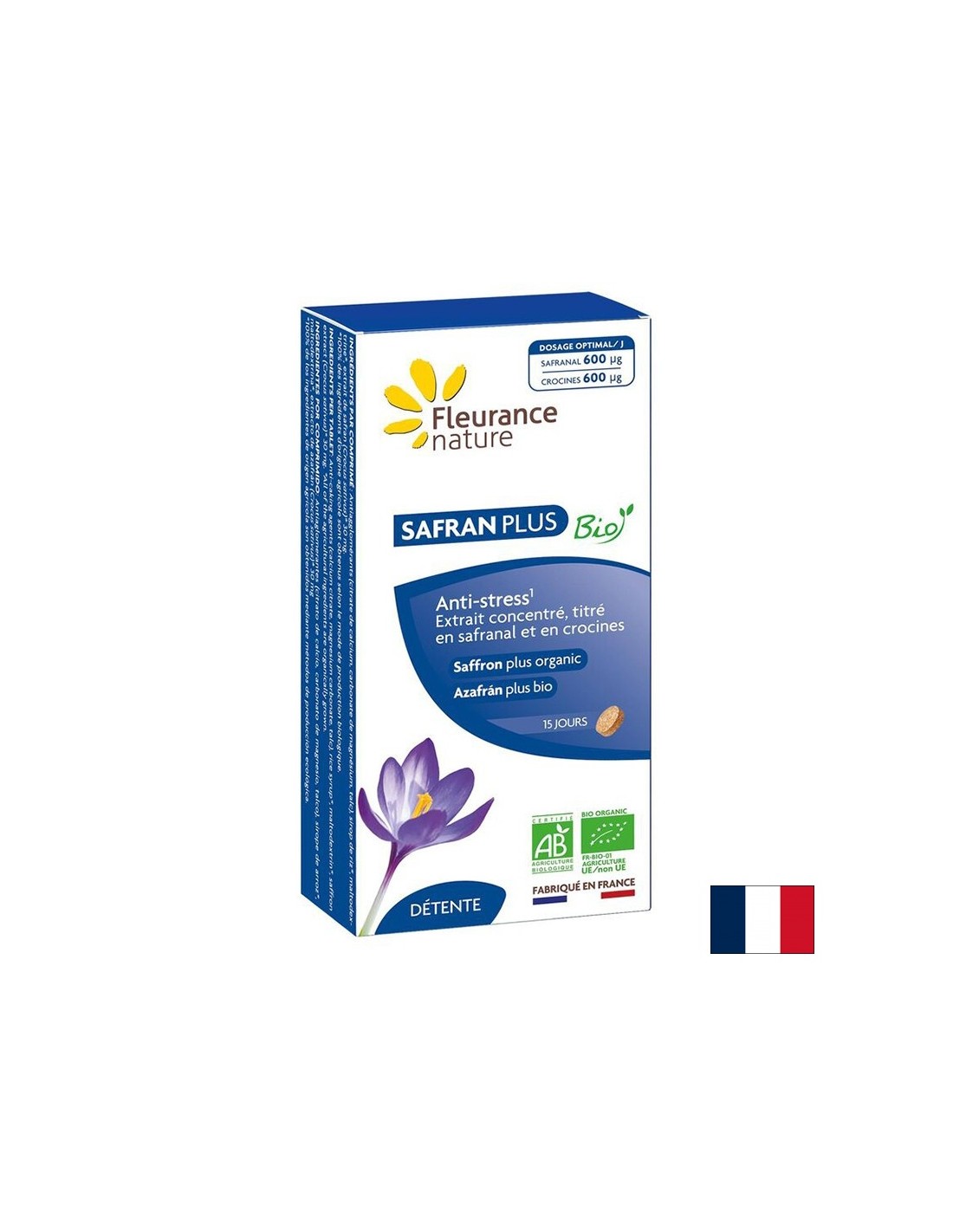 Stres și bună dispoziție - Sofran Bio, 30 mg x 15 comprimate