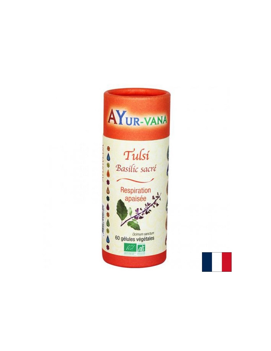 Stres și bună dispoziție - Tulsi (busuioc sfânt), 60 capsule