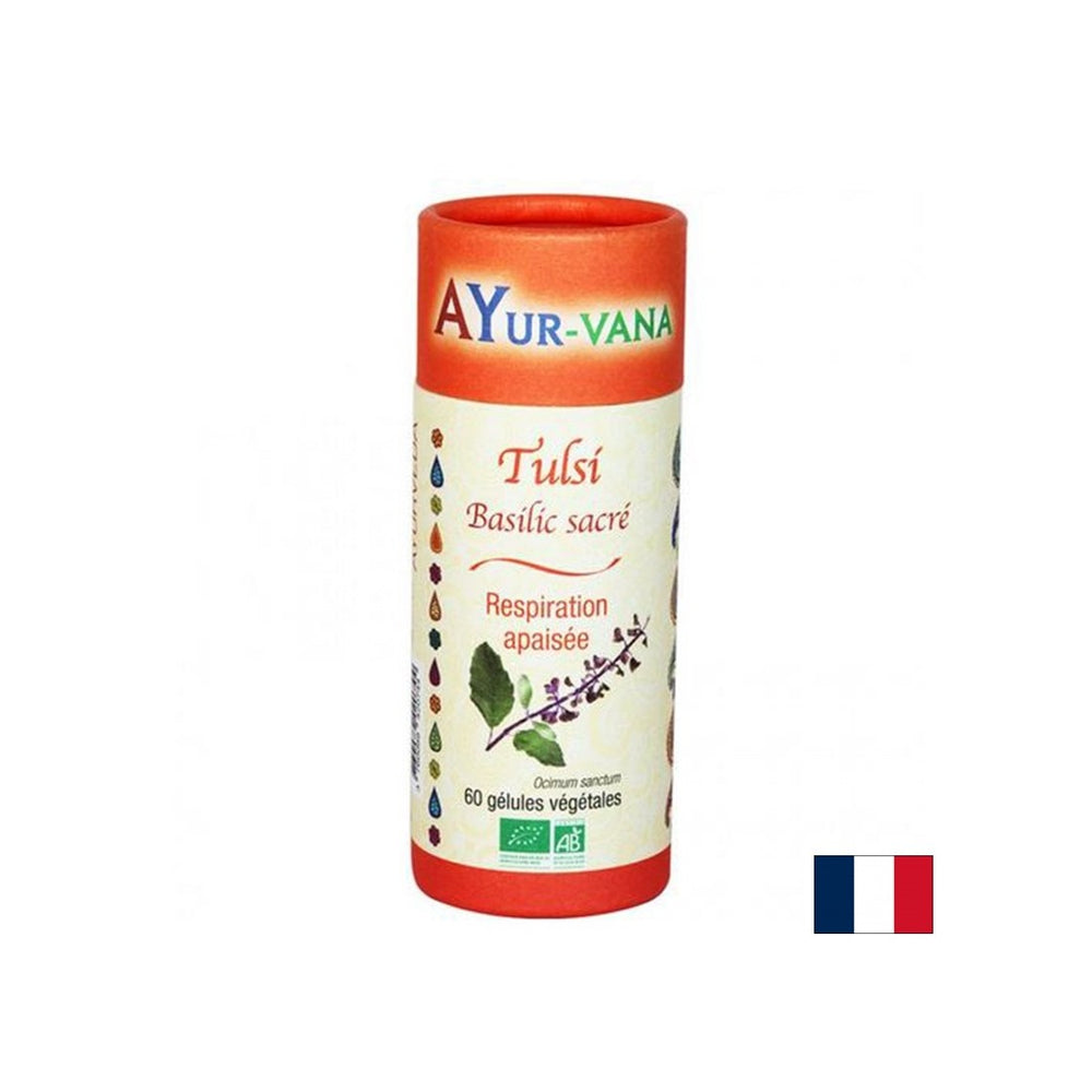 Stres și bună dispoziție - Tulsi (busuioc sfânt), 60 capsule