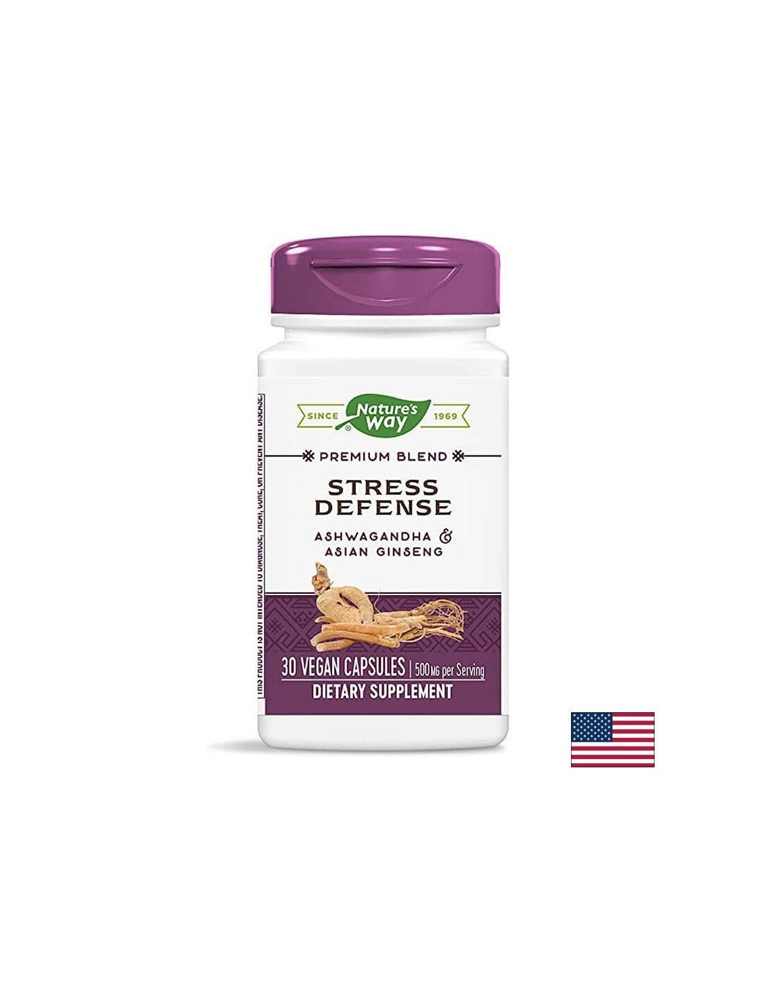 Stress Defense - Antistress si buna dispozitie, 30 capsule Nature's Way