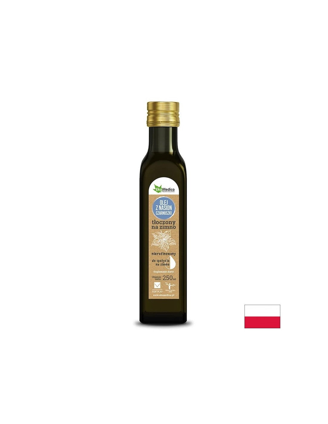 Ulei de chimen negru presat la rece, 250 ml