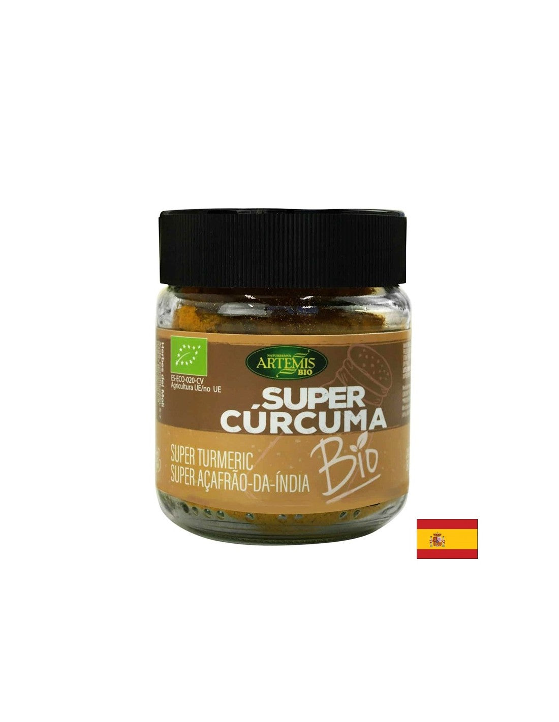 Condimente organice aromate - Turmeric, roscove, piper negru și ghimbir, 80 g, pudră