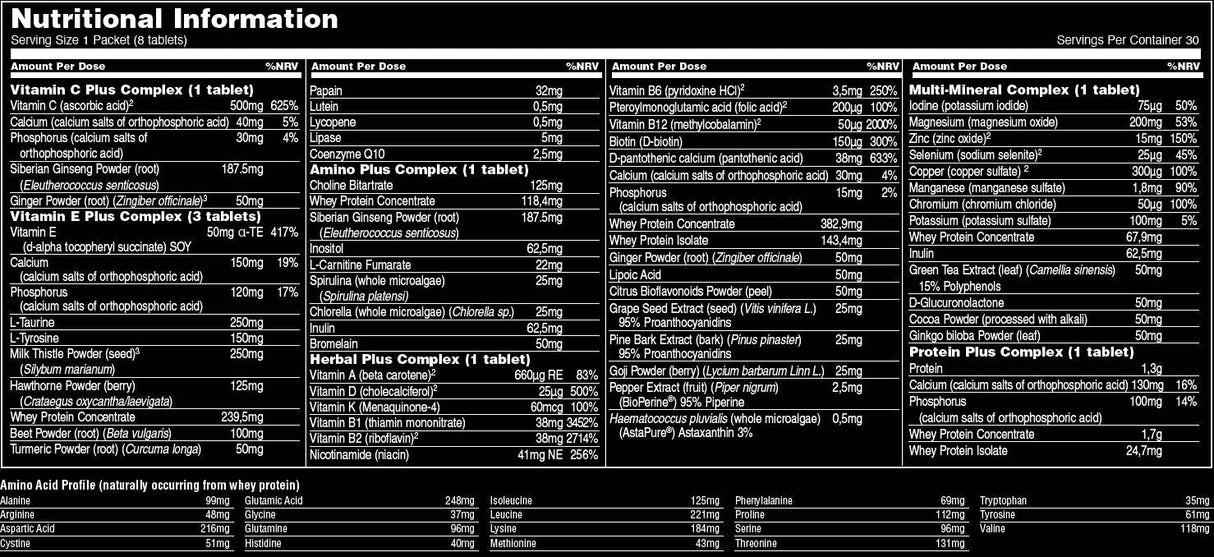 Animal Pak - 30 pachete