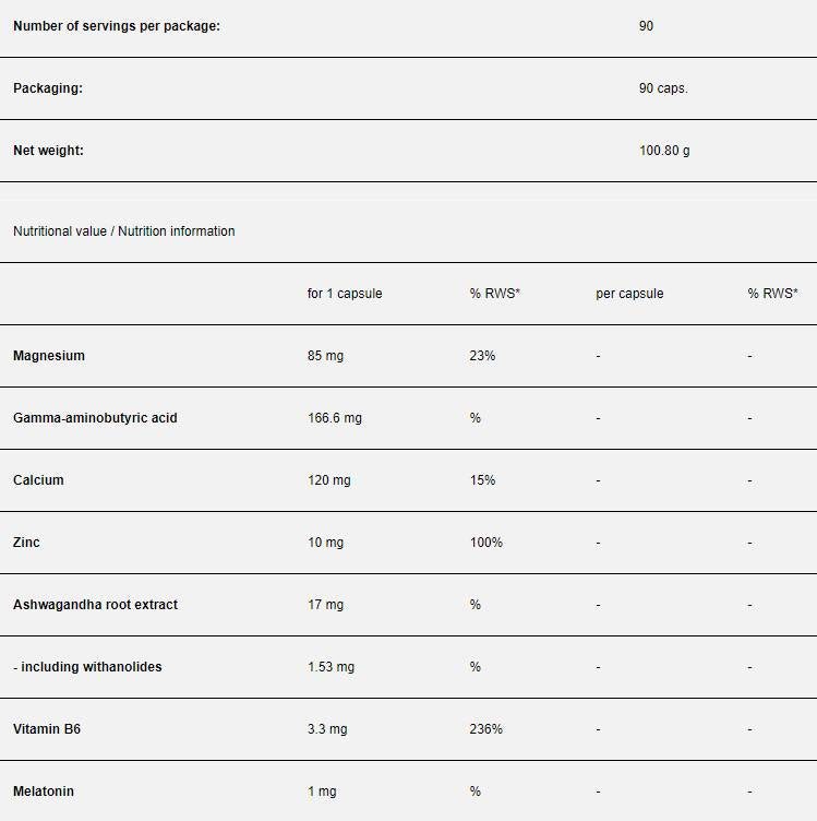 Sleep Aid - 90 capsule