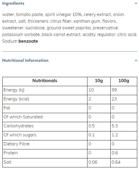 Sos slab | Dulce-acrișor - 425 ml