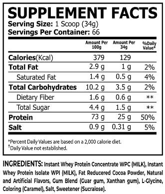 Proteine din zer | 100% zer ultra filtrat - 2270 grame