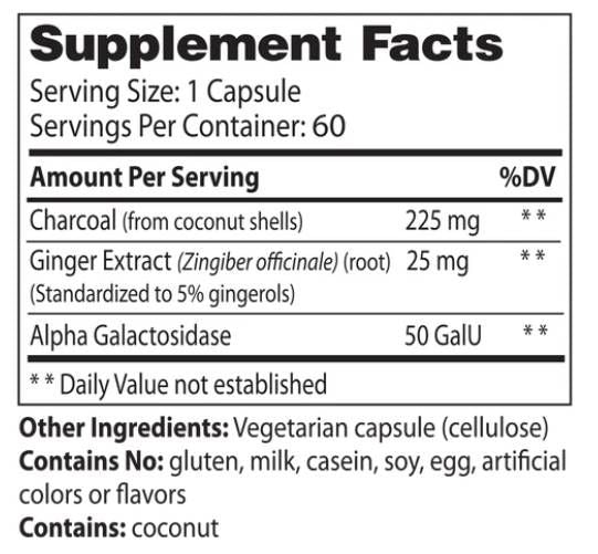 Purify Activated Charbune Plus - 60 capsule