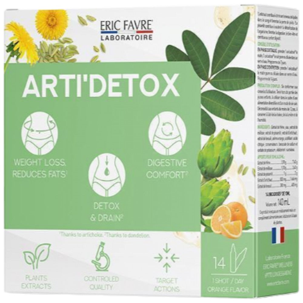 Arti Detox | Program detoxifiant cu anghinare - 14 x 10 ml