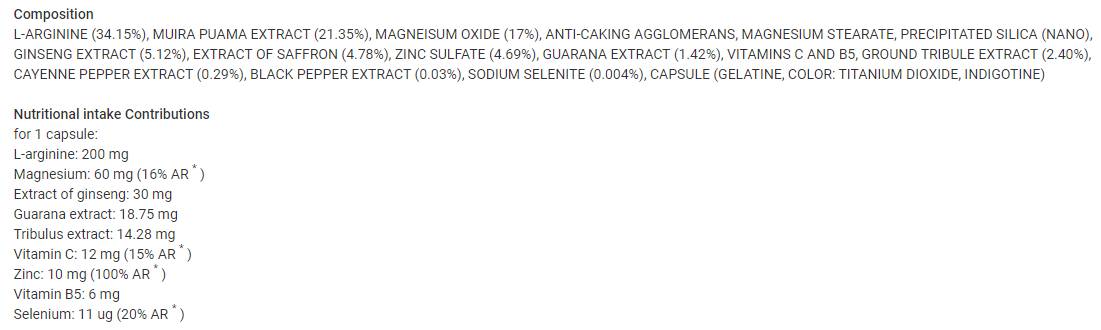 ChronoErect Caps | Performanță sexuală - 16 capsule