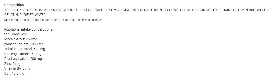 FIERE | Testo Booster - 90 capsule