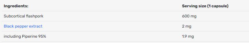 Ciupercă Chaga 600 mg - 90 capsule