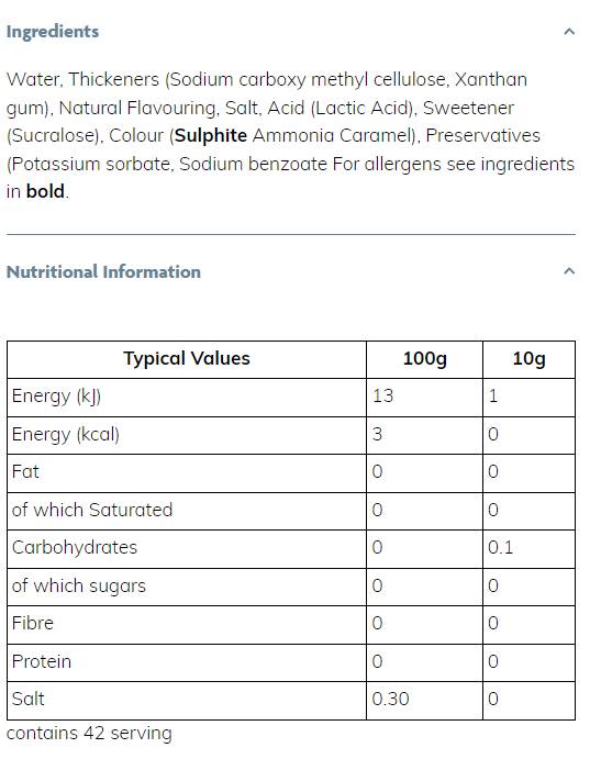 Sirop Skinny | Banoffee Pie - 425 ml