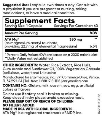 Magnesium Mind - 60 capsule