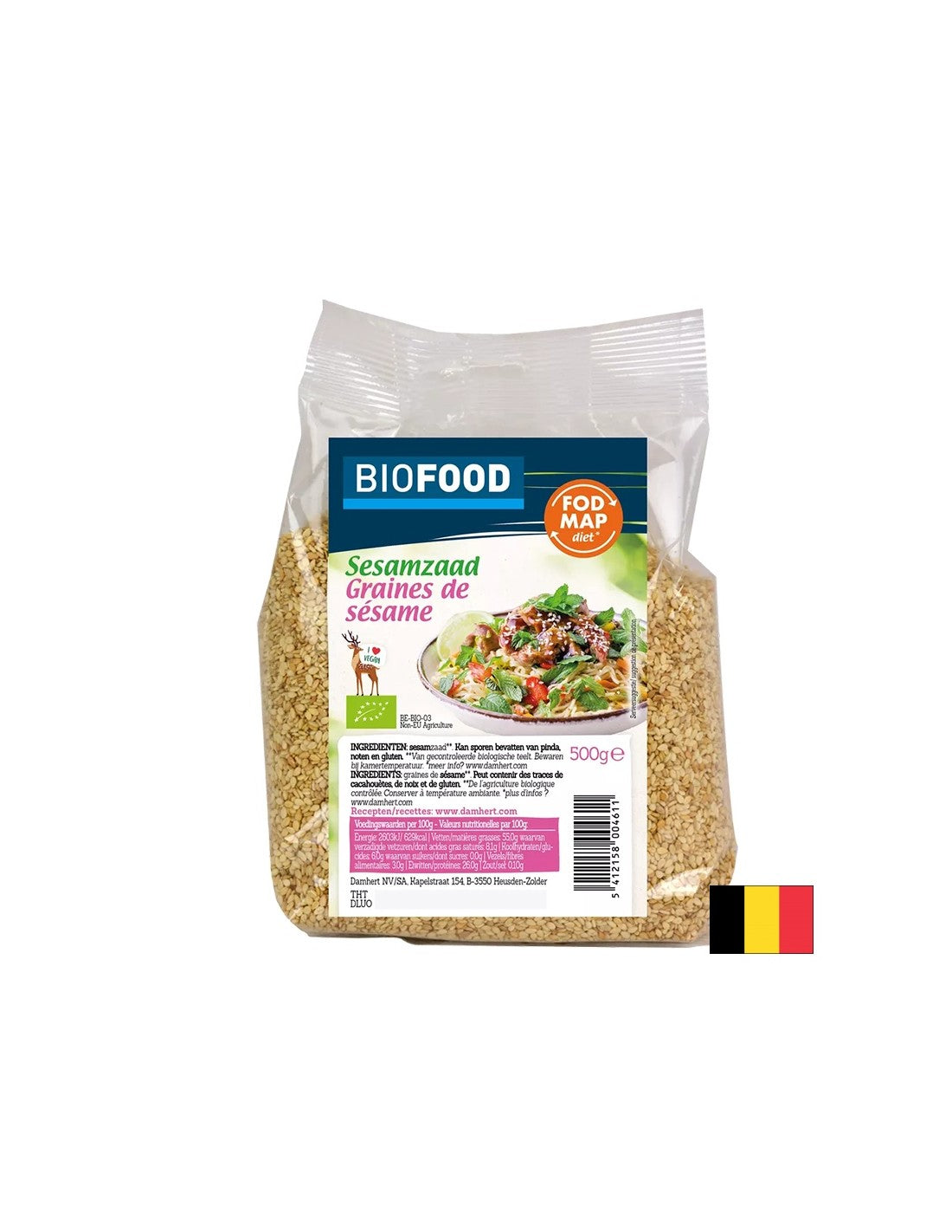 Semințe de susan (fără coajă), BIO, 500 g