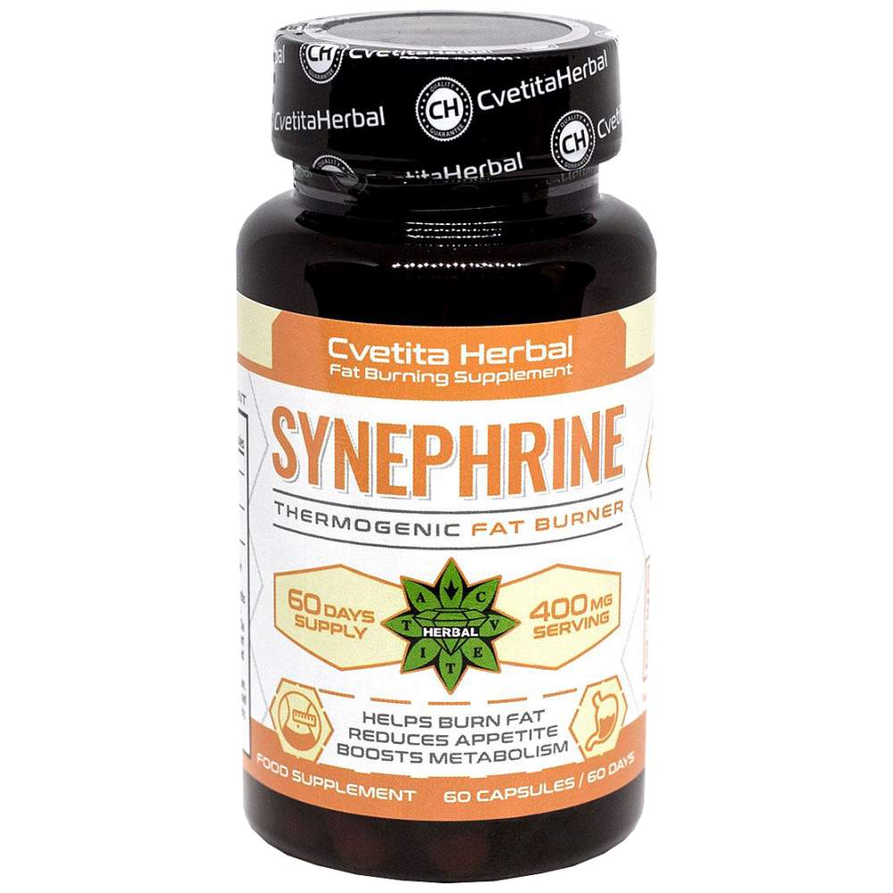 Synephrine - Extract de portocală amară 400 mg - 60 capsule