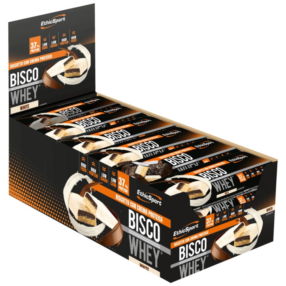 BISCO WHEY Baton cu conținut ridicat de proteine - 24 x 40 grame