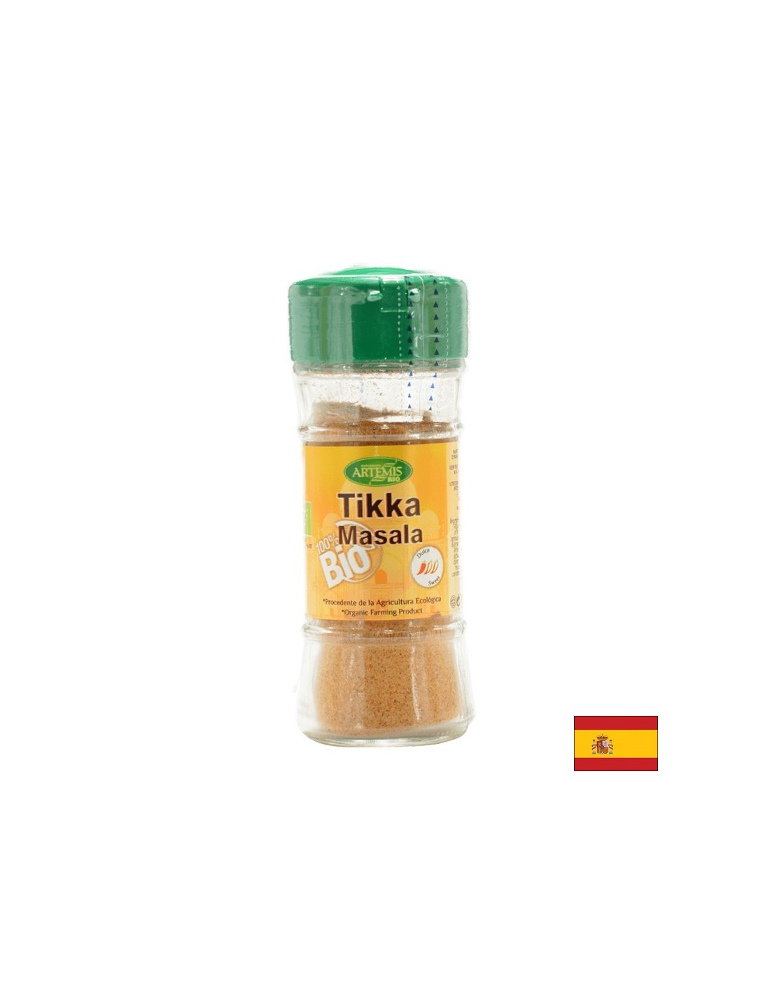 Condimente organice - amestec indian Tikka masala, 28 g, pudră